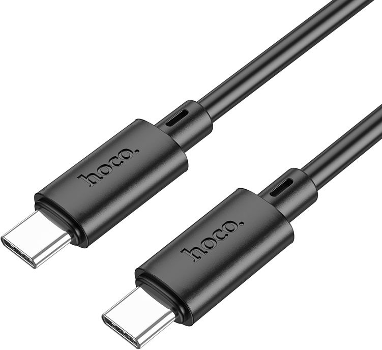 Кабель Hoco X88 Gratified X88 GRATIFIED 60W USB Type-C (m)-USB Type-C (m) 1м черный коробка