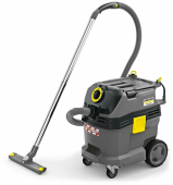 Строительный пылесос Karcher NT 30/1 Tact L 1150Вт (уборка: сухая/влажная) серый