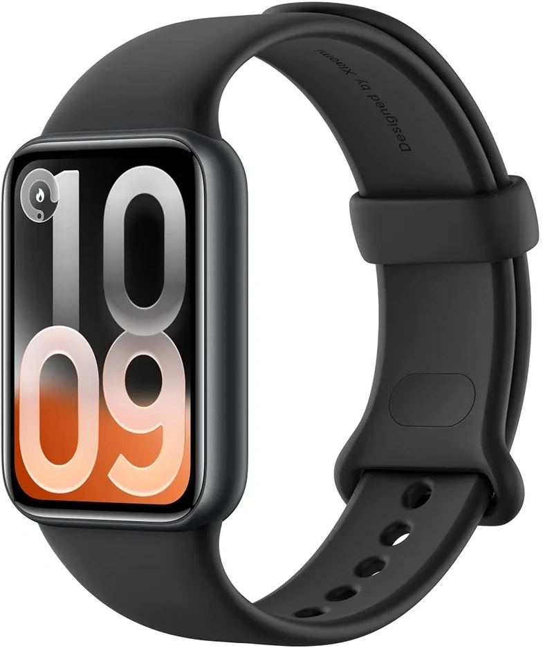 Фитнес-трекер Xiaomi Smart Band 10 Pro AMOLED корп.:черный рем.:черный (BHR08W9GL)