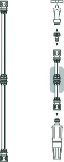 Муфта соединительная Gardena 18232-29.000.00 Д.вх.1/2" Д.вых.1/2"