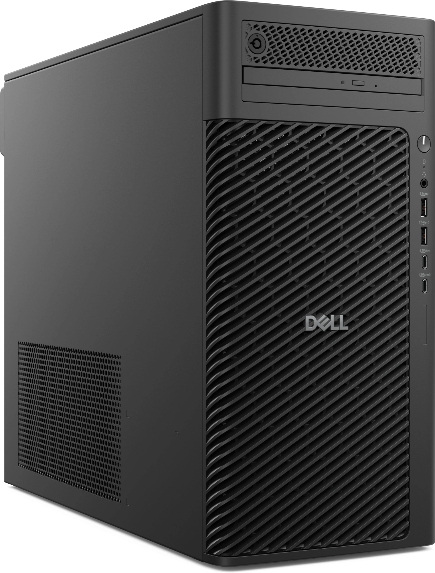 ПК Dell Pro Max Tower T2 FCT2250 MT Core Ultra 7 265K (3.9) 32Gb SSD1Tb Graphics Windows 11 Pro GbitEth 1500W мышь черный (7K31)