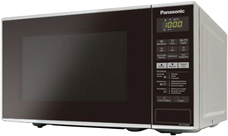 Микроволновая Печь Panasonic NN-GT264MZPE 20л. 800Вт серебристый/черный