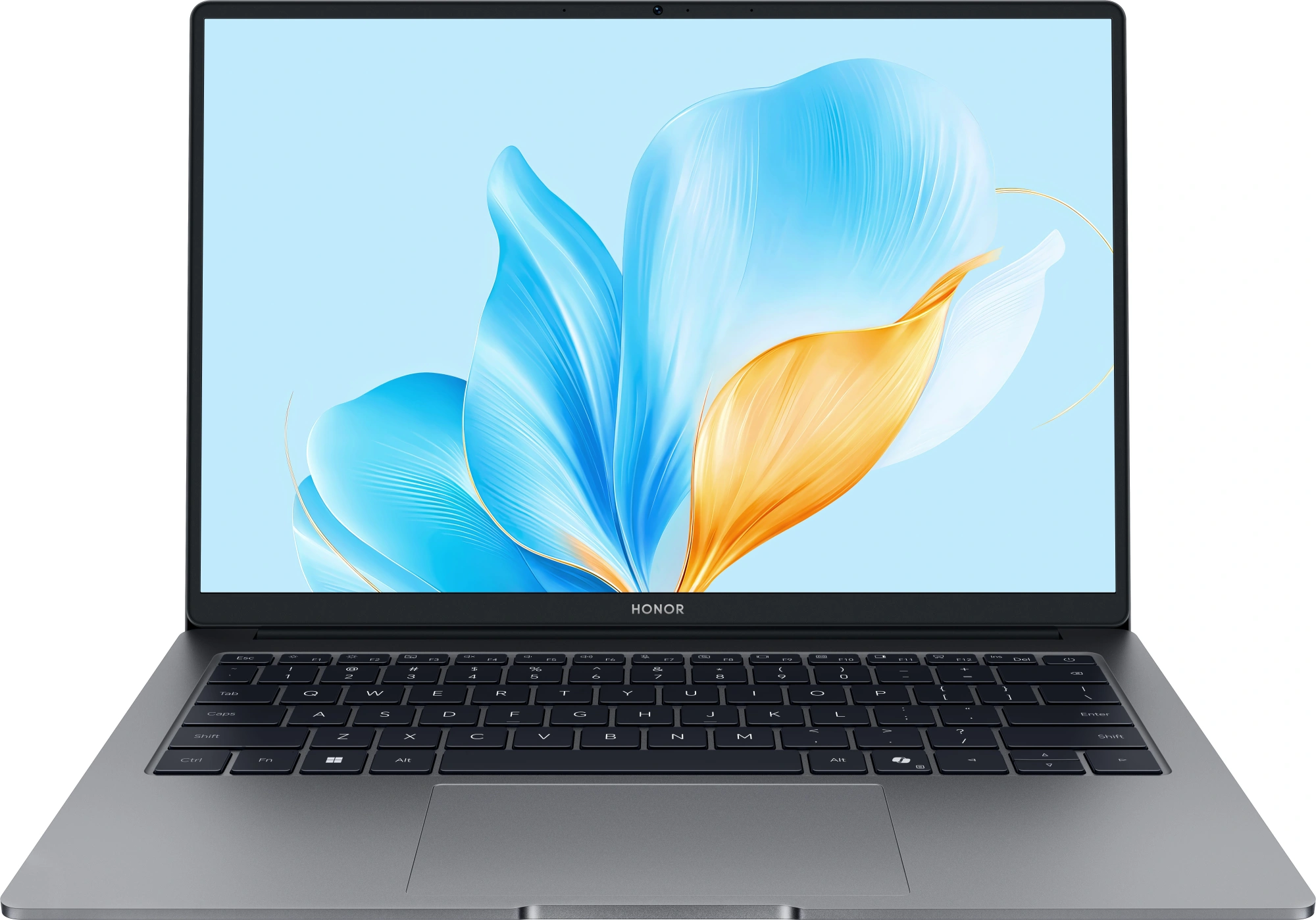 Ноутбук Honor MagicBook X14 FRG-X Core i5 13420H 16Gb SSD512Gb Intel UHD Graphics 14" IPS FHD+ (1920x1200) FreeDOS grey WiFi BT Cam (5301ALXL)
