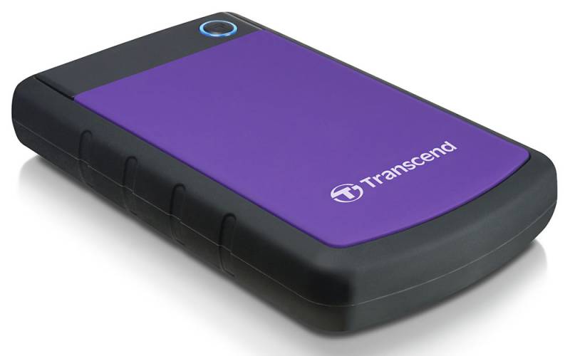 Жесткий диск Transcend USB3.0 2TB TS2TSJ25H3P StoreJet 25H3P (5400rpm) 2.5" фиолетовый