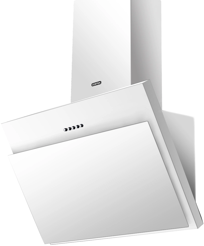 Вытяжка каминная Centek CT-1826-60 белый управление: кнопочное (1 мотор)
