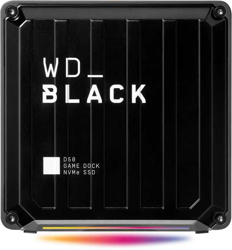 Накопитель SSD WD Thdb3 1TB WDBA3U0010BBK-EESN D50 Game Dock черный