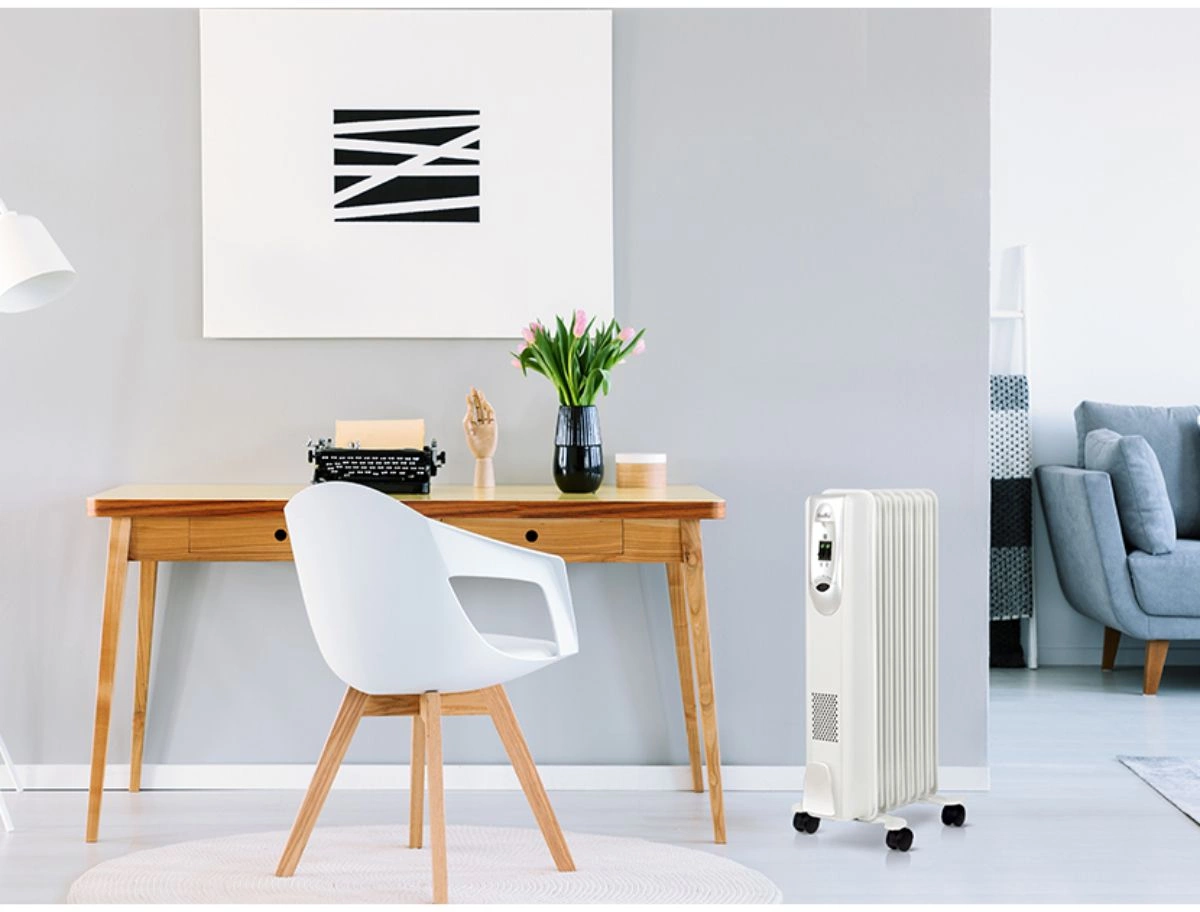 Радиатор масляный Ballu Comfort BOH/CM-05WDN 1000Вт белый/черный