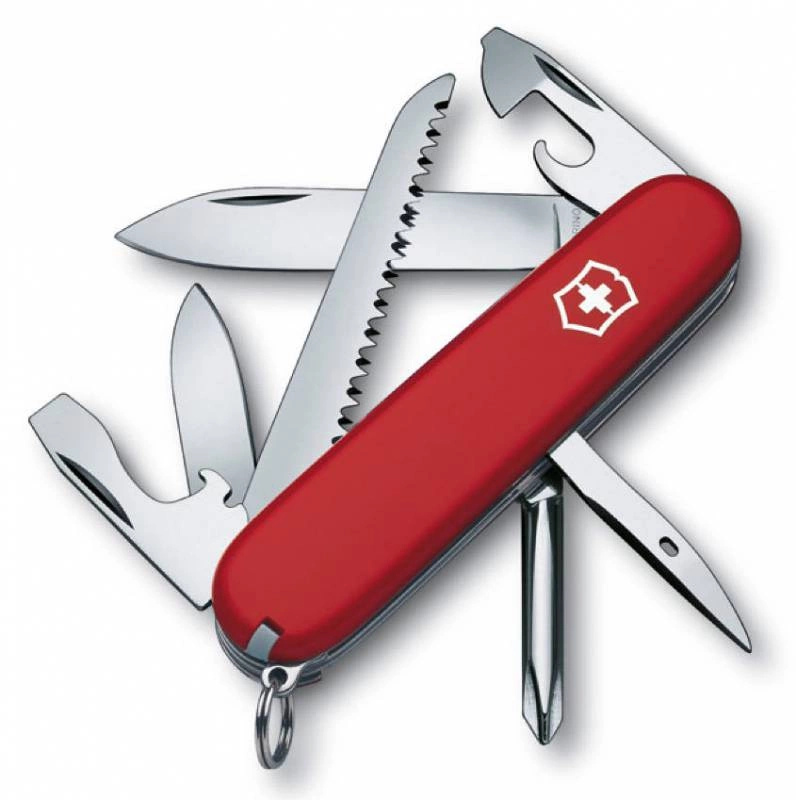 Нож перочинный Victorinox Hiker (1.4613) 91мм 13функц. красный карт.коробка