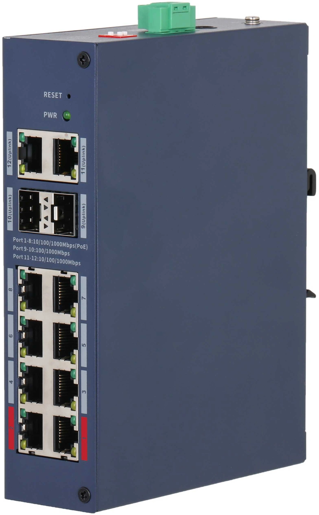Коммутатор Dahua DH-CHS4212-8GT-110 (L2) 8x1Гбит/с управляемый