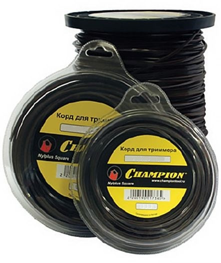 Леска для садовых триммеров Champion C5057 d=2.4мм L=12м