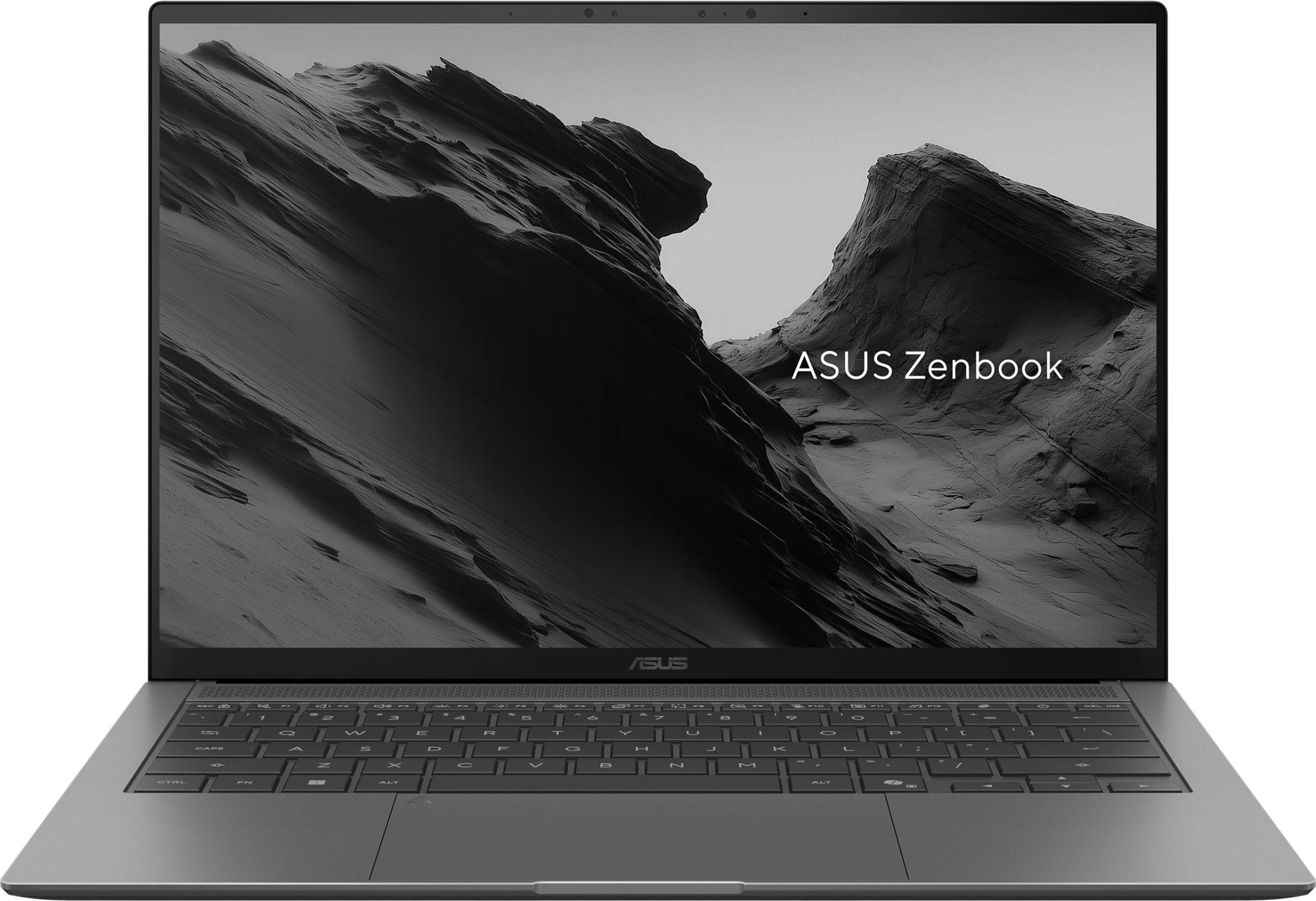 Ноутбук Asus Zenbook S14 UM5406GA-SW312W Ryzen AI 7 445 24Gb SSD1Tb AMD Radeon 840M 14" OLED 3K (2880x1800) Windows 11 Home grey WiFi BT Cam Bag (90NB17G3-M00CE0)