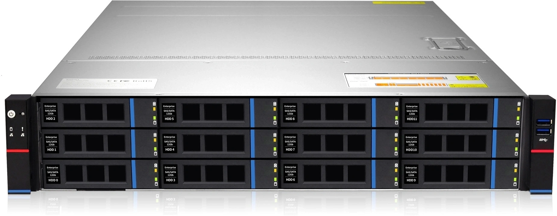 Сервер IRU Rock g2212ig3 2x5320 2x32Gb 2x480Gb 2.5" SSD SATA 9361-8I 2x1300W w/o OS (2198694)