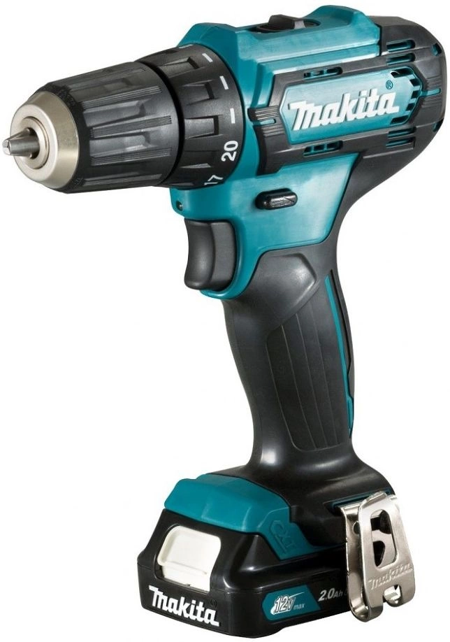 Дрель-шуруповерт Makita DF333DWAE аккум. патрон:быстрозажимной (кейс в комплекте)
