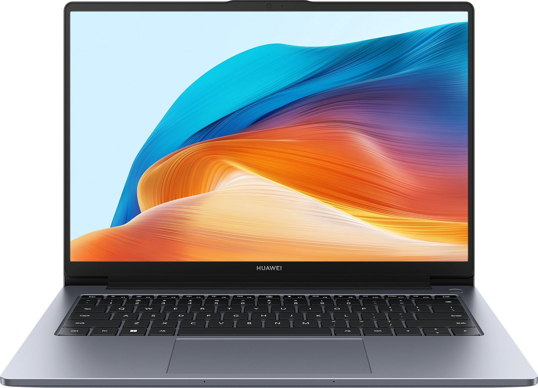 Ноутбук Huawei MateBook D 14 MDF-X Core i5 12450H 8Gb SSD512Gb Intel UHD Graphics 14" IPS FHD (1920x1080) Windows 11 Home grey space WiFi BT Cam (53013XFA)