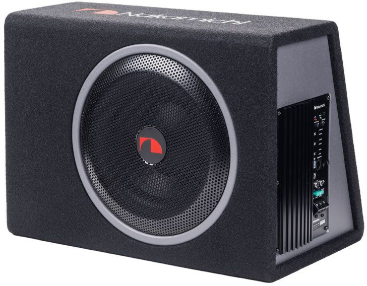 Сабвуфер автомобильный Nakamichi NBX255A 300Вт активный (25см/10")