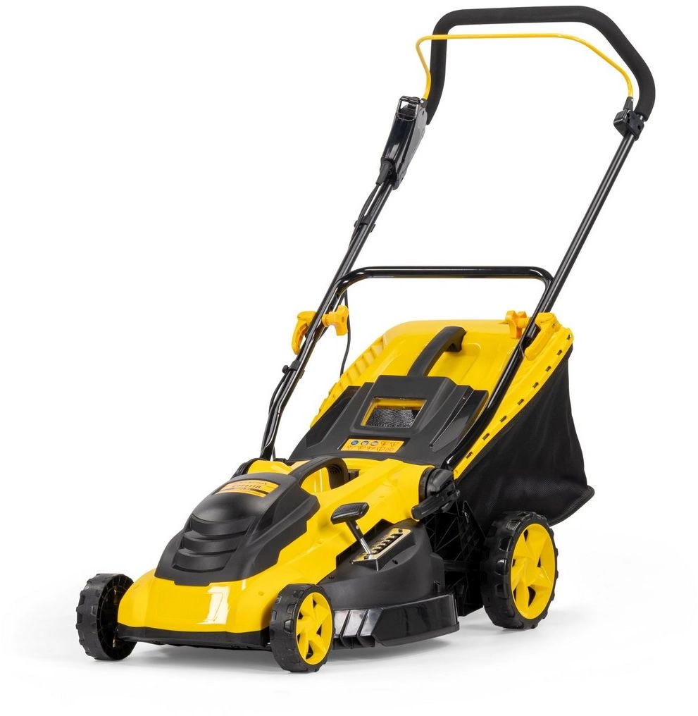 Газонокосилка роторная Champion EM4118 1800Вт