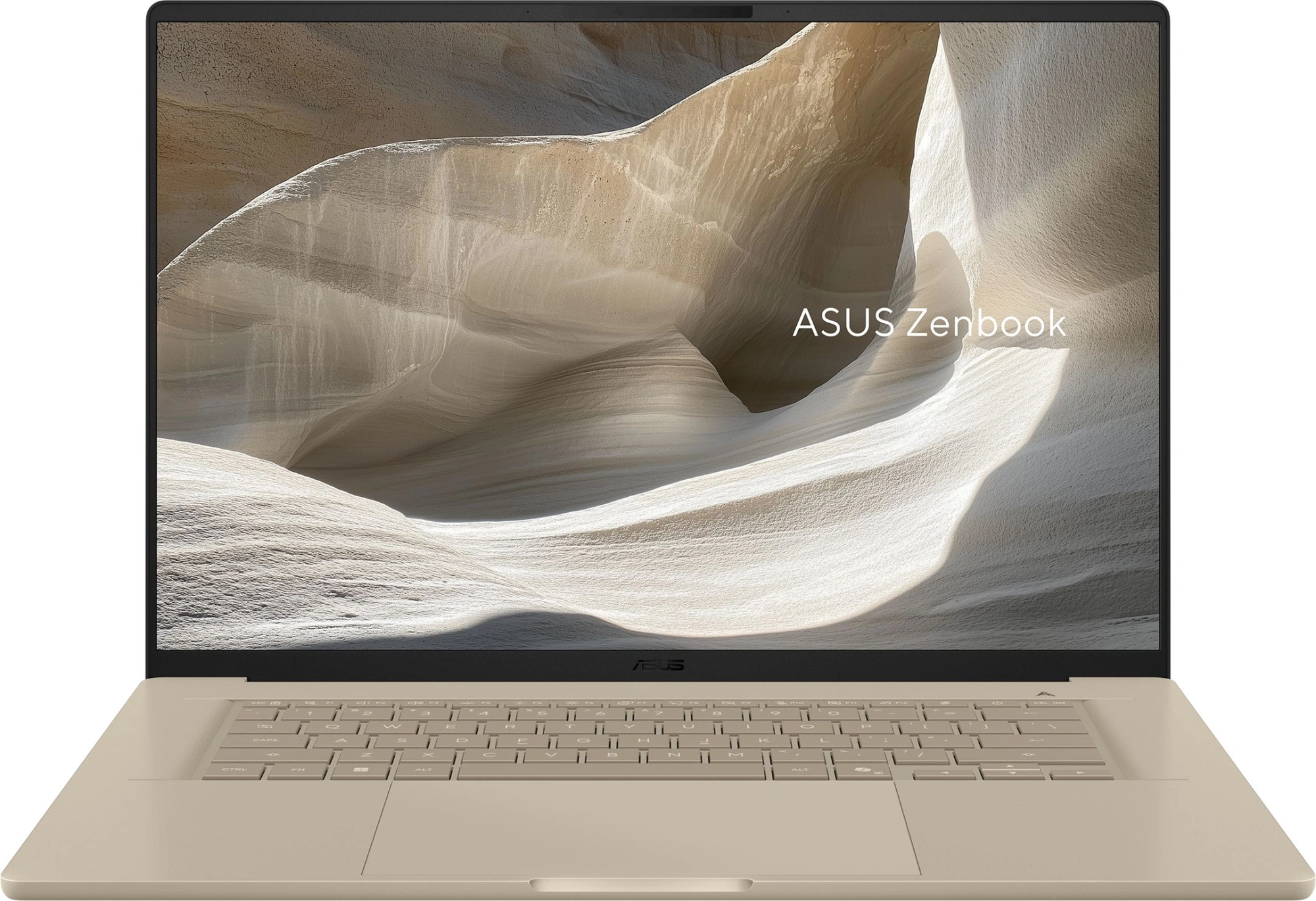 Ноутбук Asus Zenbook A16 UX3607OA-SQ026W Snapdragon X2 Elite Extreme X2E-94-100 24Gb SSD512Gb Qualcomm Adreno 16" OLED 3K (2880x1800) Windows 11 Home beige WiFi BT Cam Bag (90NB17W1-M008M0)