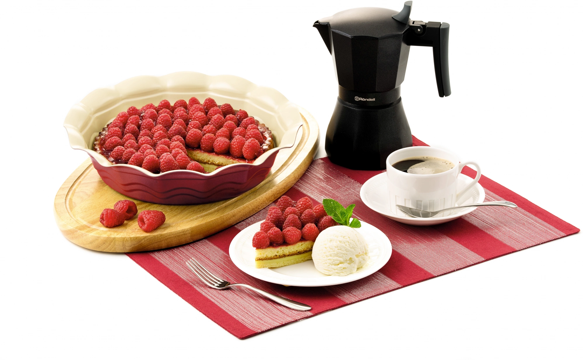 Кофеварка гейзерн. Rondell Kafferro RDS-499 0.3л алюминий темно-серый Кофеварка гейзерн. Rondell Kafferro RDS-499 0.3л алюминий темно-серый