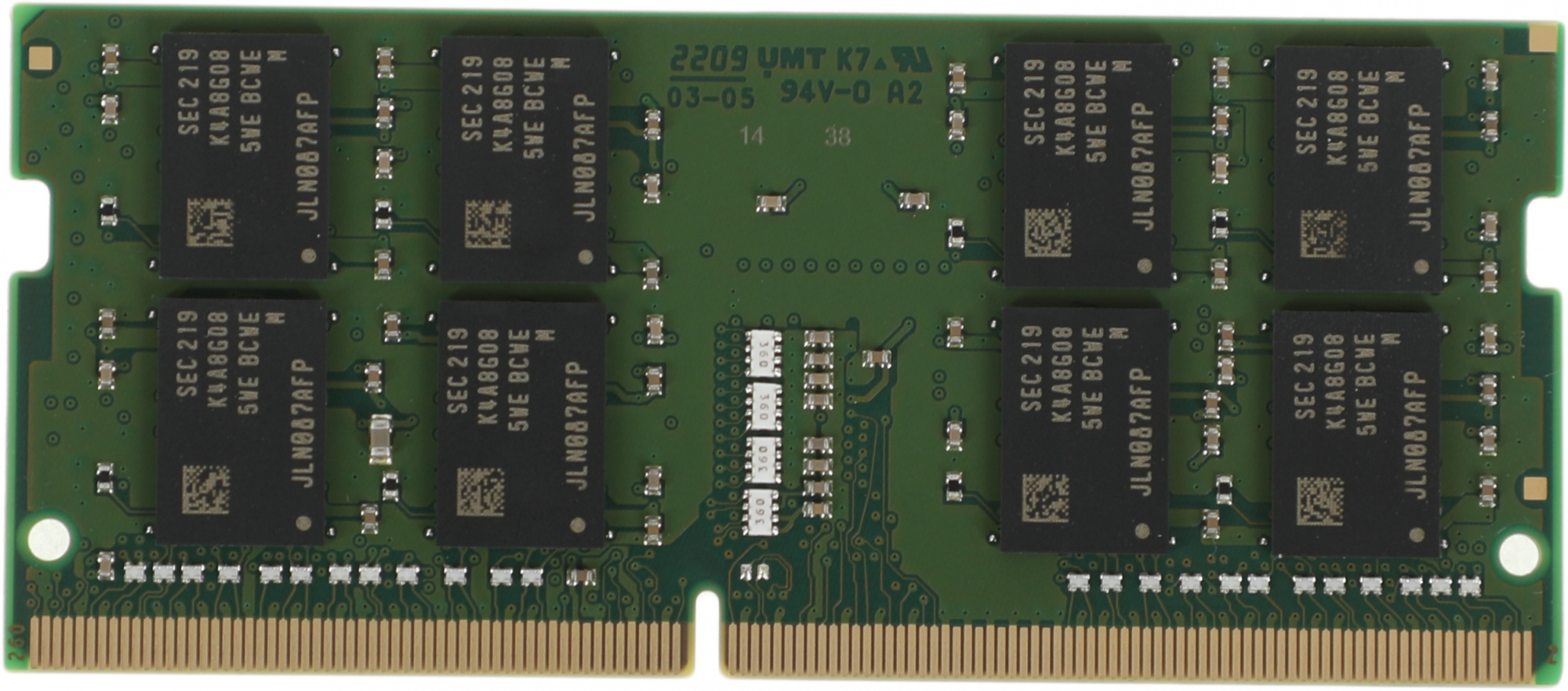 Память DDR4 16GB 3200MHz Kingston KVR32S22D8/16 VALUERAM RTL PC4-25600 CL22 SO-DIMM 260-pin 1.2В dual rank Ret