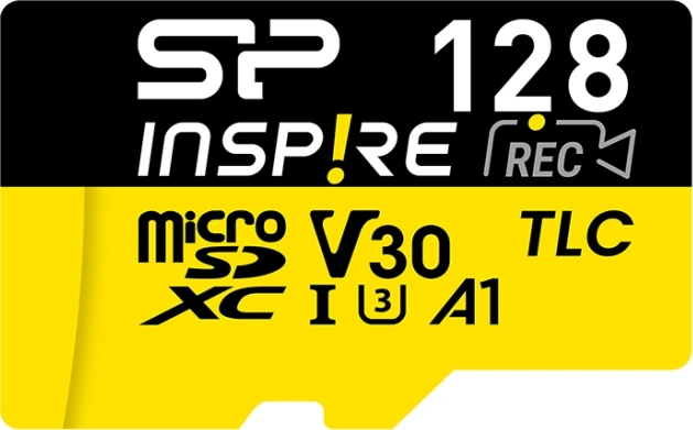 Флеш карта microSDXC 128GB Silicon Power SP128GBSTXLA2V1N Inspire V30 A2 w/o adapter