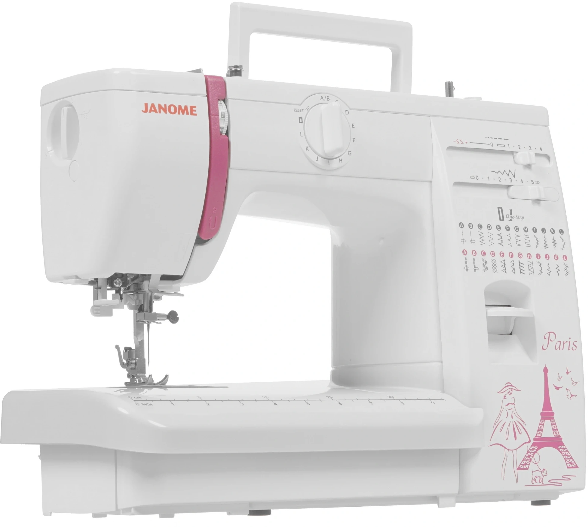 Швейная машина Janome Q-23P белый/рисунок