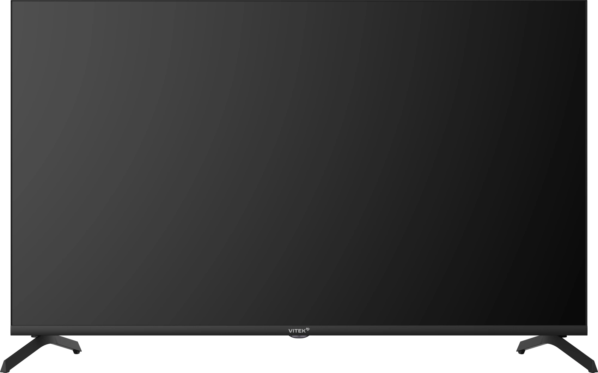 Телевизор LED Vitek 43" VT-43UBS410 Google TV Frameless черный/черный 4K Ultra HD 60Hz MEMC DVB-T DVB-T2 DVB-C DVB-C2 DVB-S DVB-S2 USB 2.0 WiFi Smart TV