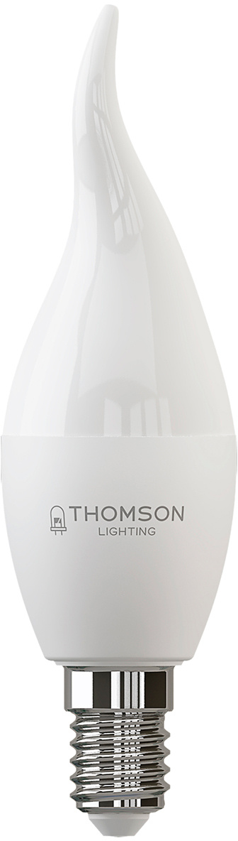 Лампа светодиодная Thomson TH-B2026 6Вт цок.:E14 свеча 220B св.свеч.бел.нейт. Tail Candle