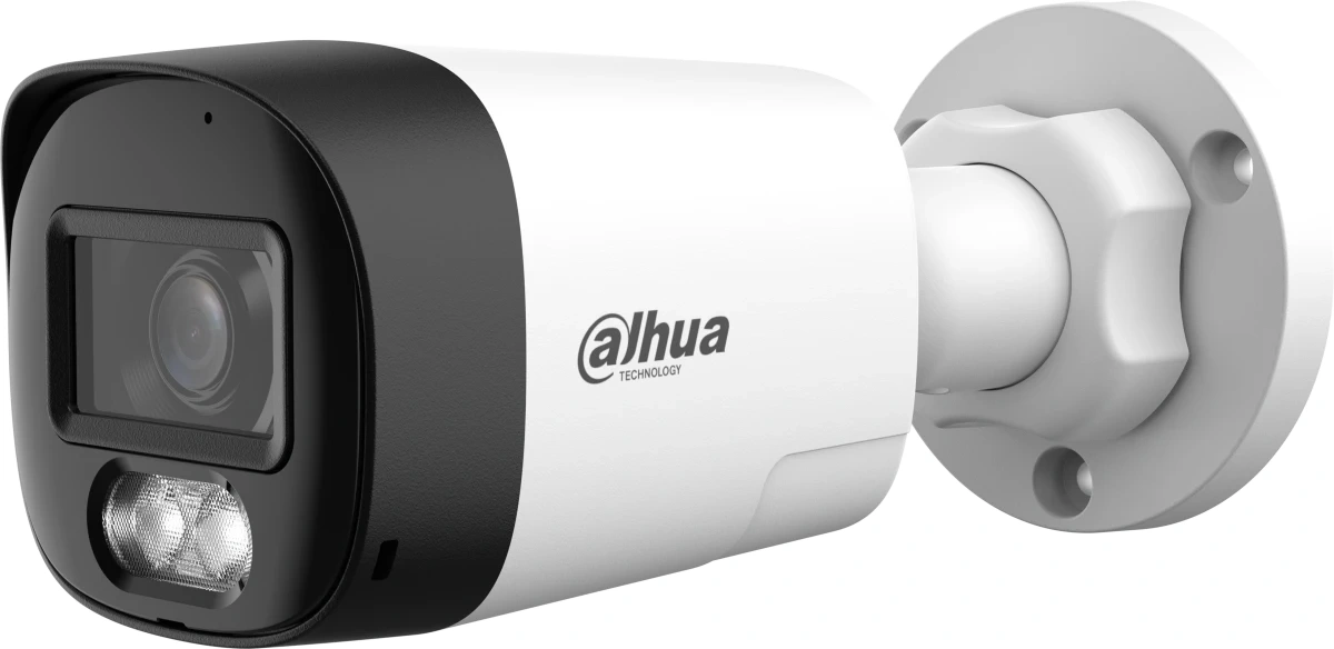 Камера видеонаблюдения аналоговая Dahua DH-HAC-HFW1801RLP-IL-T-0360B 3.6-3.6мм HD-CVI HD-TVI цв. корп.:белый