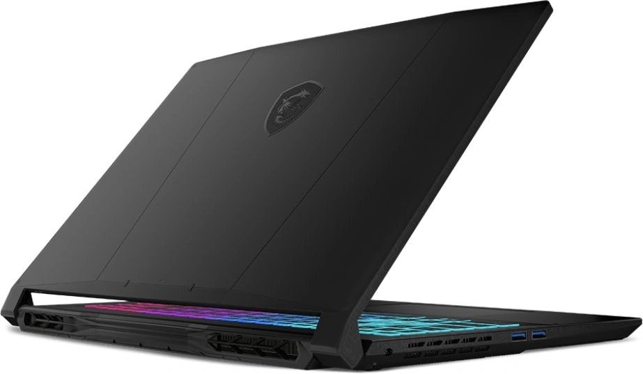 Ноутбук MSI Katana 15 HX B14WFK Core i5 14450HX 16Gb SSD1Tb NVIDIA GeForce RTX5060 8Gb 15.6" IPS FHD (1920x1080) FreeDOS black WiFi BT Cam