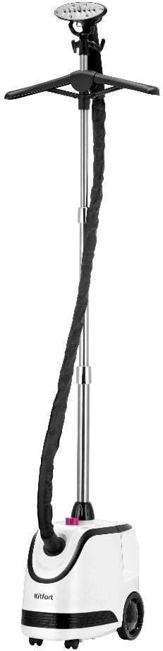 Отпариватель напольный Kitfort КТ-9302 2000Вт белый/черный