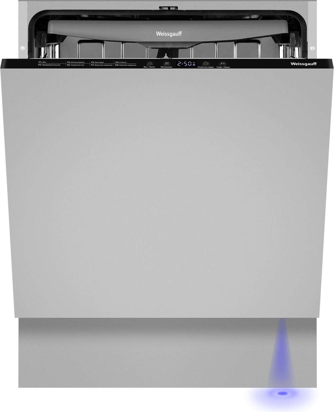 Посудомоечная машина встраив. Weissgauff BDW 6038 Inverter Infolight полноразмерная