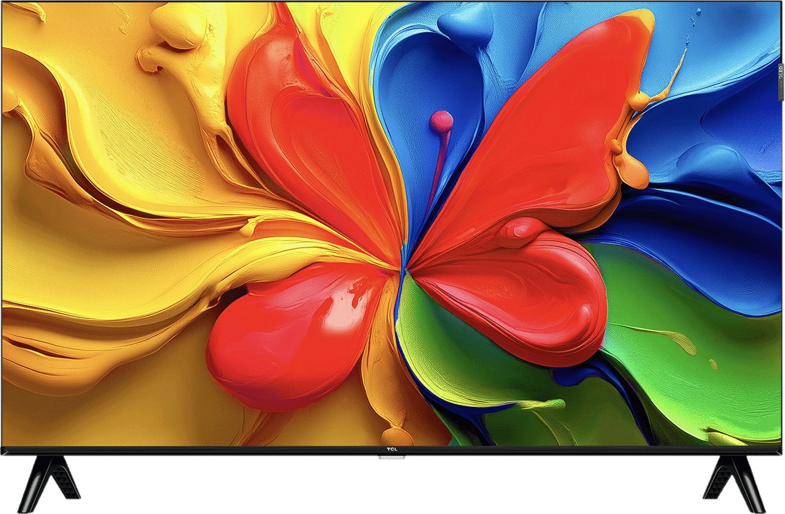 Телевизор QLED TCL 32" 32S5K черный FULL HD 60Hz DVB-T DVB-T2 DVB-C DVB-S DVB-S2 USB WiFi Smart TV