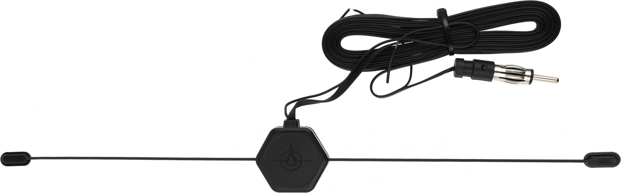 Антенна автомобильная Ural Импульс АВ-12 А активная радио каб.:2.5м черный (URAL ИМПУЛЬС АВ-12 А)