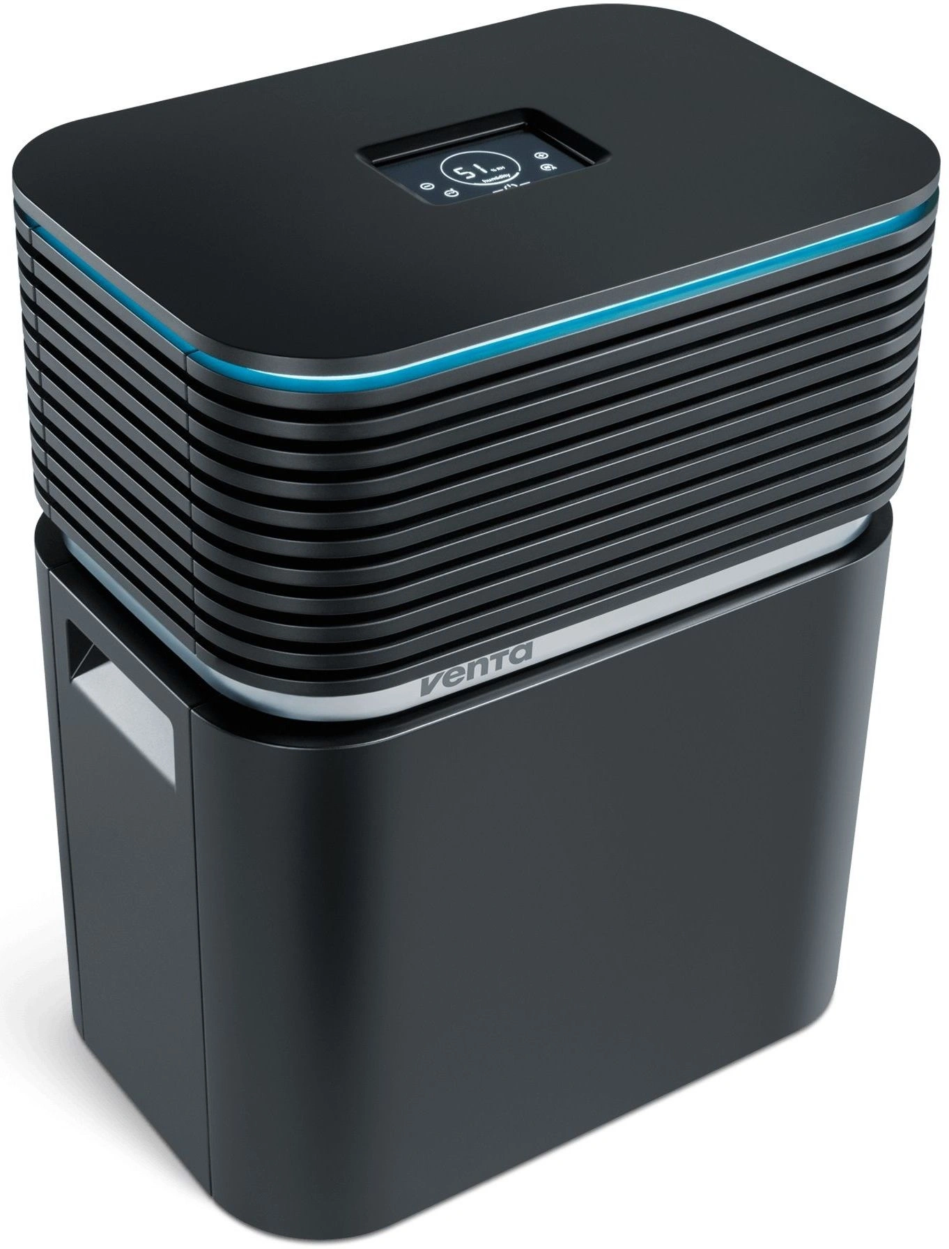 Мойка воздуха Venta AEROSTYLE LW74 WiFi 24Вт черный (LW74 WIFI SCHWARZ)