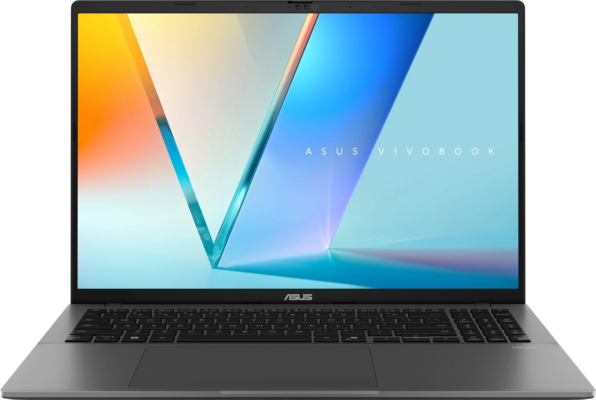 Ноутбук Asus VivoBook S16 S3607VA-RP174 Core 5 210H 16Gb SSD512Gb Intel Graphics 16" IPS WUXGA (1920x1200) без ОС grey WiFi BT Cam (90NB1672-M00CJ0)