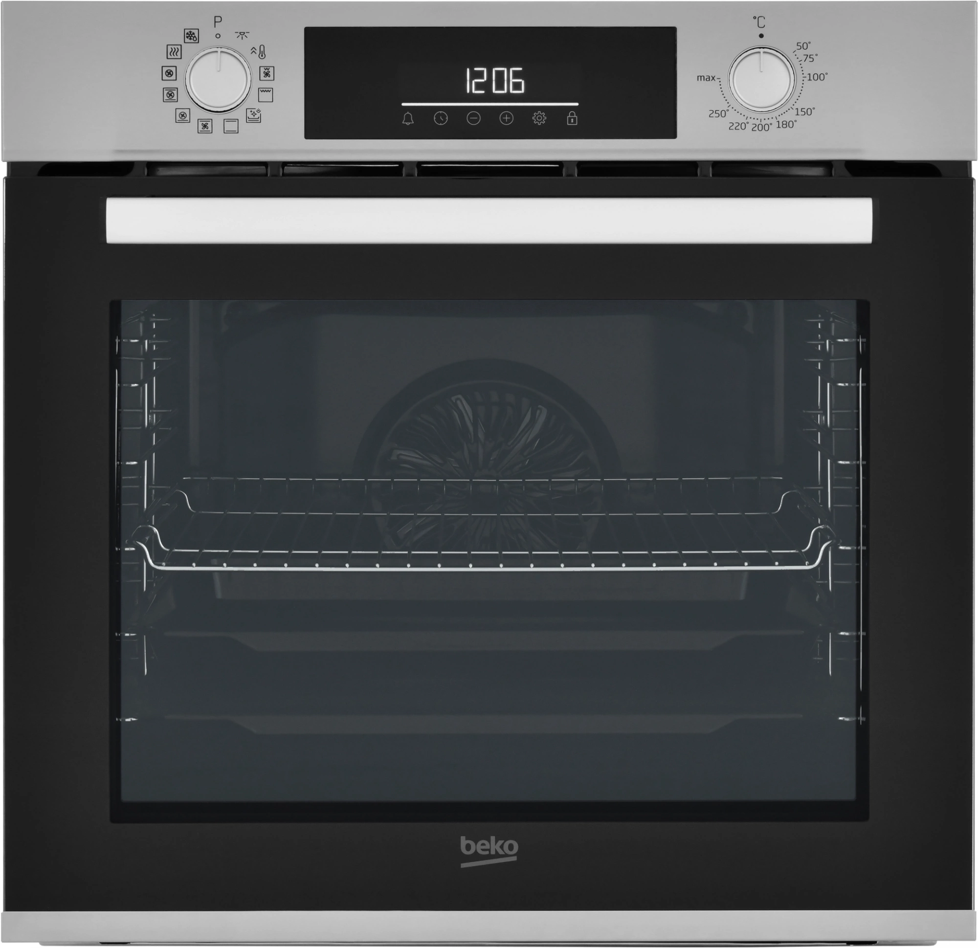 Духовой шкаф Электрический Beko BBIM12301X нержавеющая сталь/черный