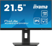 Монитор Iiyama 23.8" ProLite XUB2493HSU-B7 черный IPS LED 1ms 16:9 HDMI M/M матовая HAS Piv 1300:1 300cd 178гр/178гр 1920x1080 100Hz DP FHD USB 4.6кг