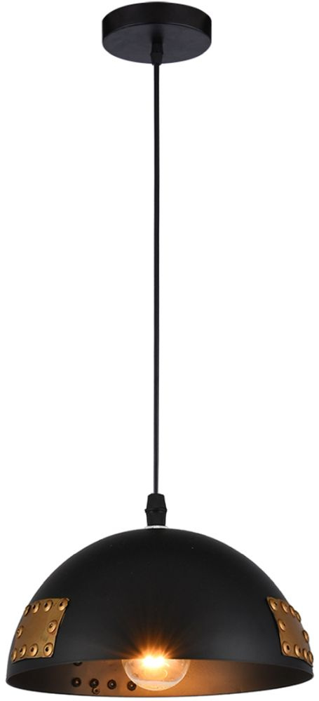 Светильник Hiper Arezzo H093-0 подвес. черный/золотистый