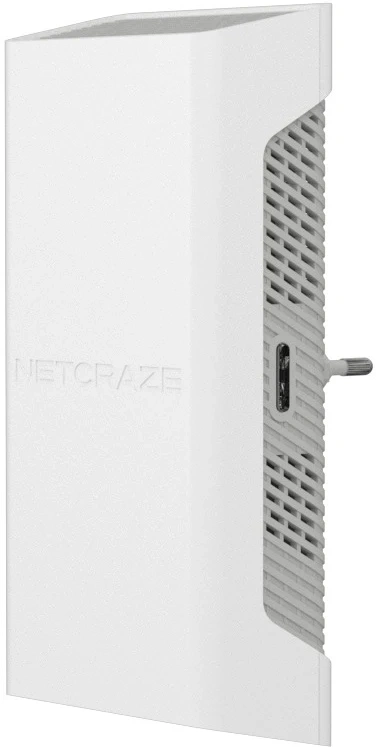 Повторитель беспроводного сигнала Keenetic Netcraze Buddy 6 SE (NC-4410) AX3000 10/100/1000BASE-TX белый