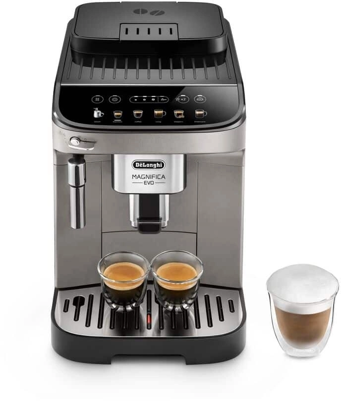 Кофемашина Delonghi Magnifica Evo ECAM290.42.TB 1450Вт титановый/черный