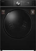 Стиральная машина Weissgauff WM 47147 DC Inverter Steam Black класс: A+++ загр.фронтальная макс.:7кг черный
