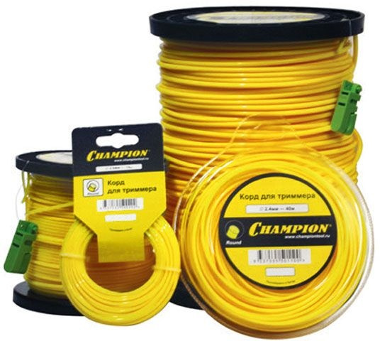 Леска для садовых триммеров Champion C5012 d=3мм L=25м