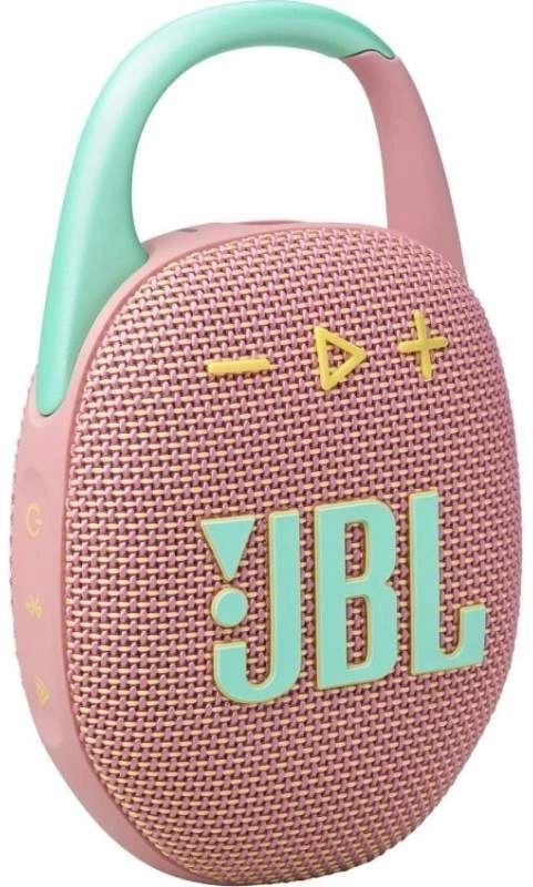 Колонка порт. JBL Clip 5 розовый 7W Mono BT 10м 1400mAh
