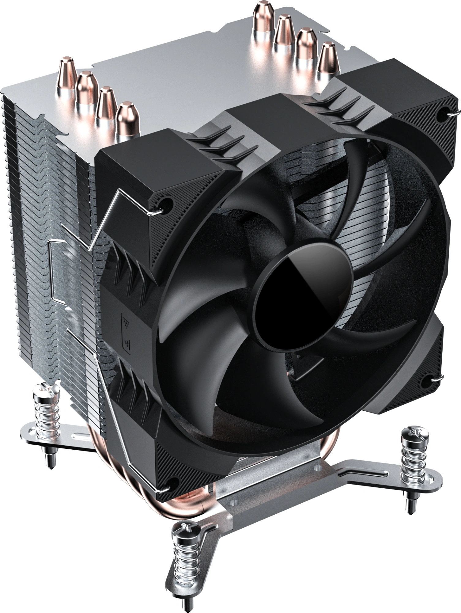 Устройство охлаждения(кулер) Digma D-CPC130-PWM1 Soc-AM5/AM4/1200/1700/1851 черный 4-pin Al+Cu 150W Ret