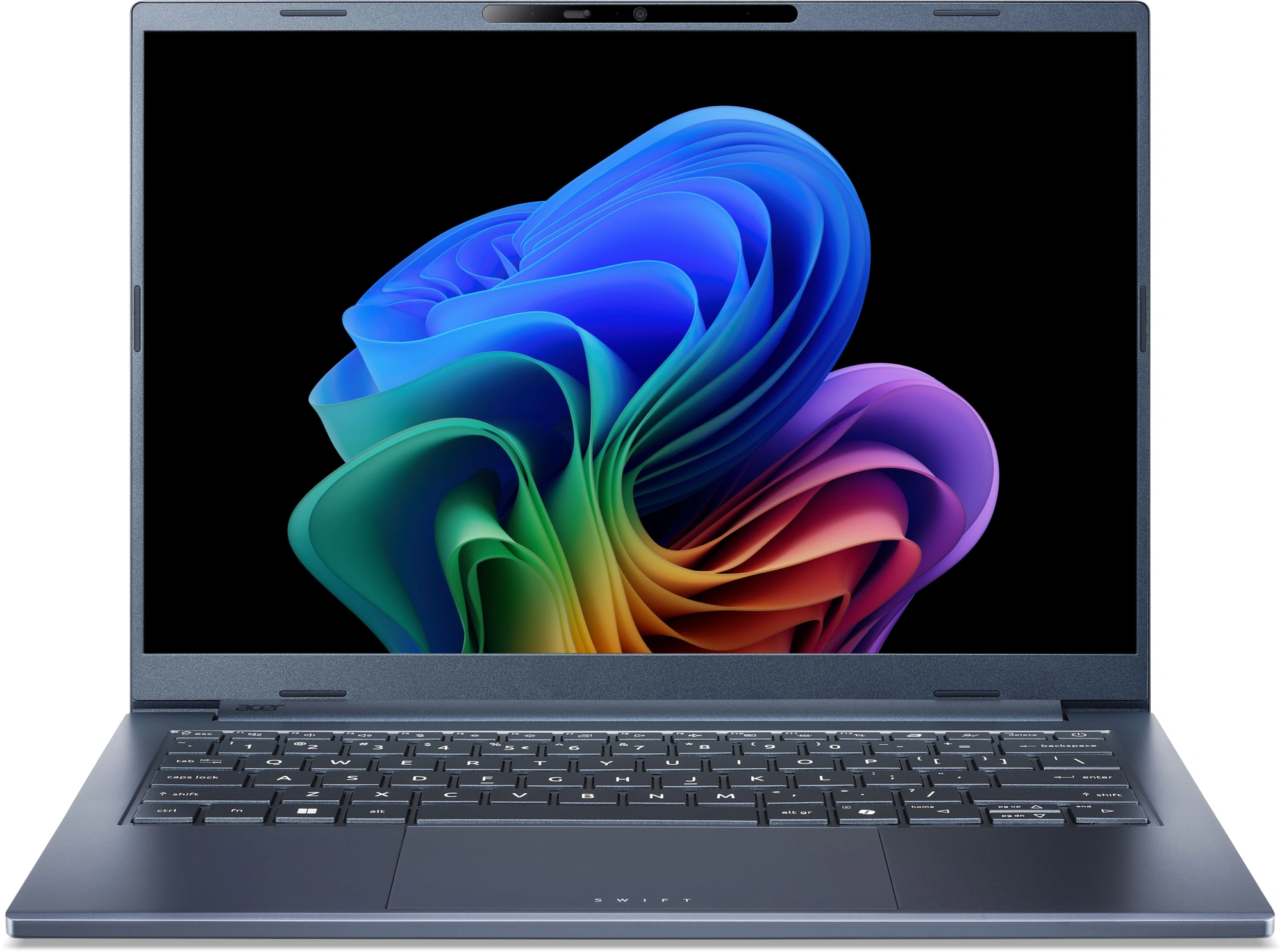 Ноутбук Acer Swift Go 14 AI SFG14-75-58NB Core Ultra 5 226V 16Gb SSD1Tb Intel Arc 130V 14" OLED WUXGA (1920x1200) без ОС blue WiFi BT Cam (NX.JNBCD.007)
