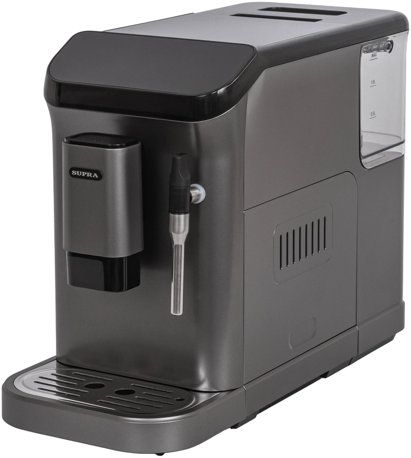 Кофемашина Supra CMS-3700 1350Вт серебристый
