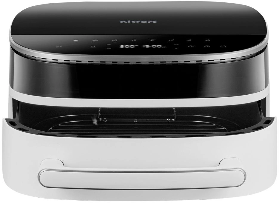 Аэрогриль Kitfort КТ-8150 6л 2850Вт белый/черный