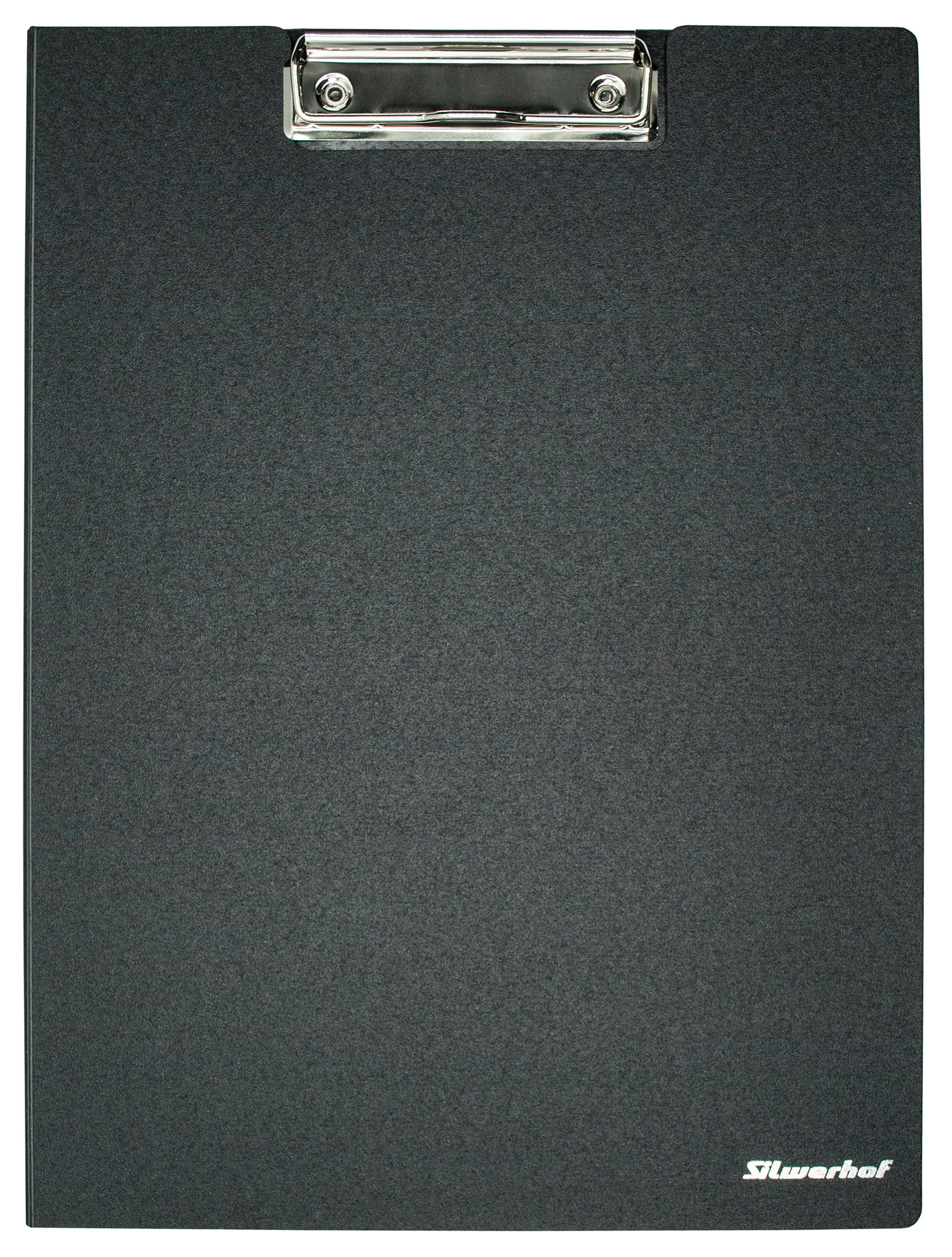 Папка клип-борд Silwerhof 957022 A4 полипропилен вспененный 1.8мм черный с крышкой