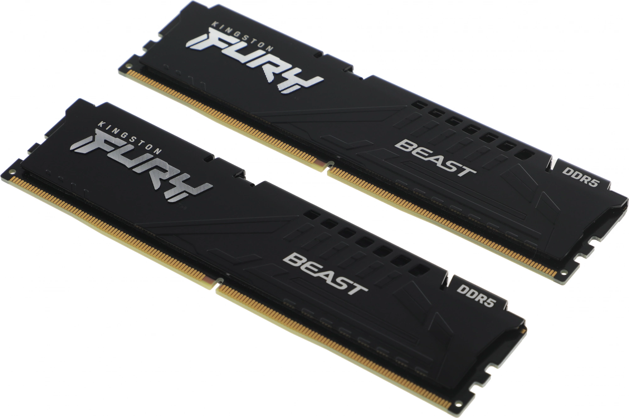 Память DDR5 2x8GB 5200MHz Kingston KF552C40BBK2-16 Fury Beast RTL Gaming PC5-41600 CL40 DIMM 288-pin 1.25В single rank с радиатором Ret