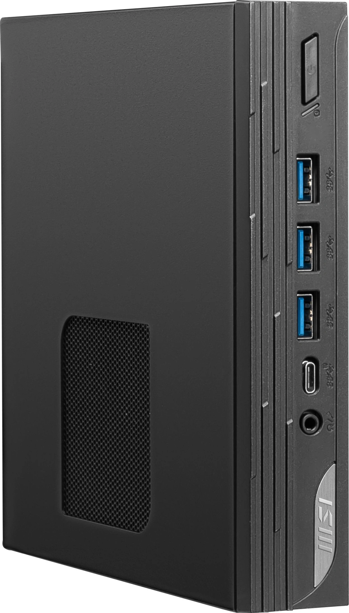 Неттоп MSI Pro DP10 12M-201XRU i3 1215U (1.2) 8Gb SSD512Gb UHDG без ОС 2.5xGbitEth WiFi BT 120W черный (9S6-B0A621-201)